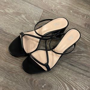 Zara black heels